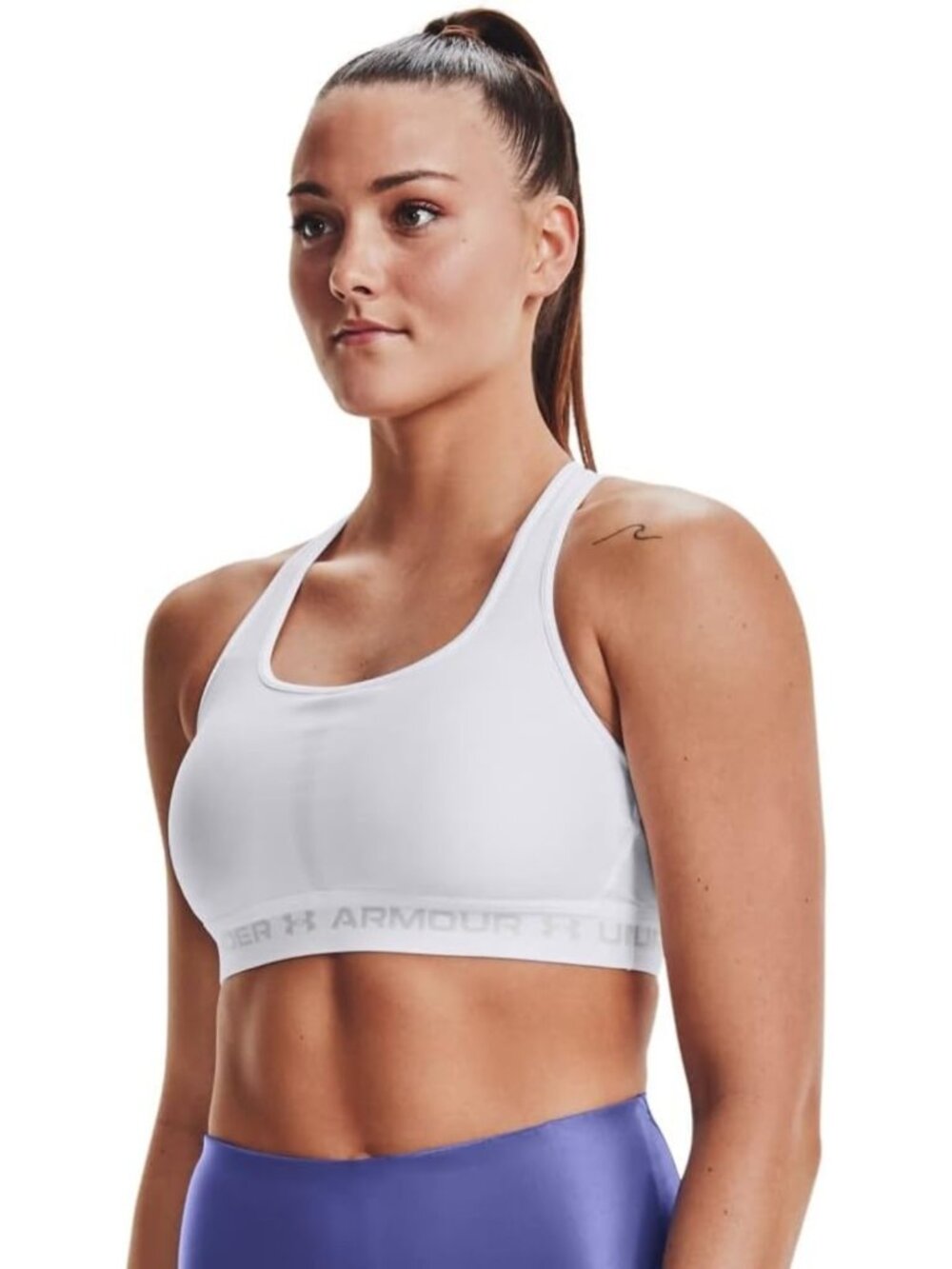 Women's Crossback Mid Impact Sports Bra for Activewear, Gym & Fitness